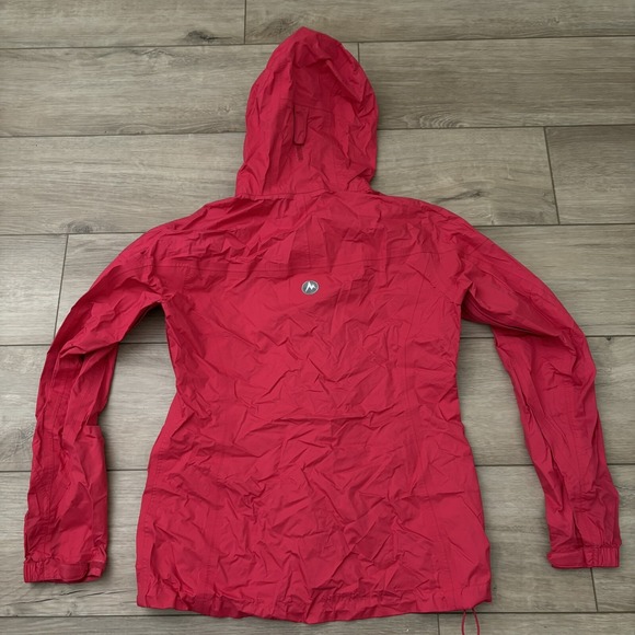 Marmot XS Women's Full Zip Hoodie Rain Wind Jacket Pockets Lightweight - Picture 5 of 6